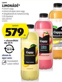 CAPPY LIMONÁDÉ* – Aldi