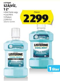LISTERINE SZÁJVÍZ – Aldi