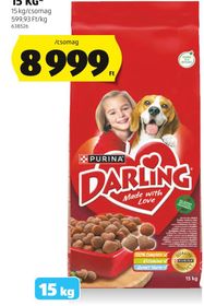 DARLING SZÁRAZ KUTYAELEDEL, 15 KG* – Aldi