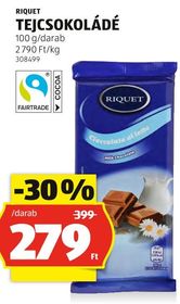 RIQUET TEJCSOKOLÁDÉ – Aldi