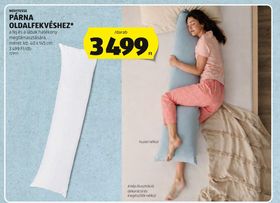 NOVITESSE PÁRNA OLDALFEKVÉSHEZ* – Aldi