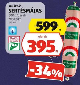KOKÁRDÁS SERTÉSMÁJAS – Aldi