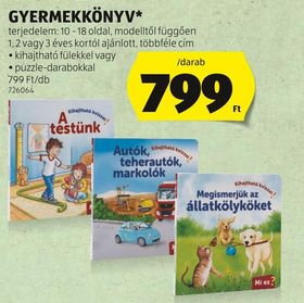 GYERMEKKÖNYV* – Aldi