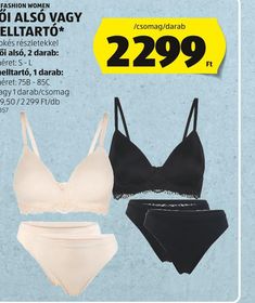 UP2FASHION WOMEN NŐI ALSÓ VAGY MELLTARTÓ* – Aldi