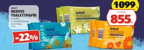 KOKETT NEDVES TOALETTPAPÍR – Aldi