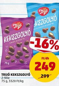 Trijó TRIJÓ KEKSZGOLYÓ – Penny