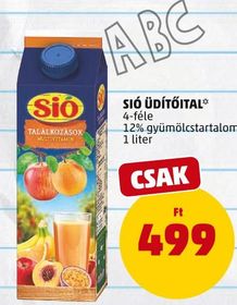 Sió SIÓ ÜDÍTŐITAL – Penny
