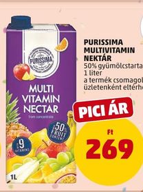 Purissima PURISSIMA MULTIVITAMIN NEKTÁR – Penny