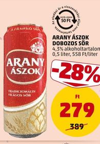 ARANY ÁSZOK DOBOZOS SÖR – Penny