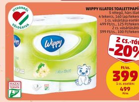Wippy WIPPY ILLATOS TOALETTPAPÍR – Penny