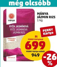 MÁNYA JÁZMIN RIZS – Penny
