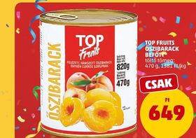 TOP FRUITS ŐSZIBARACK BEFŐTT – Penny