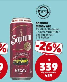 SOPRONI MEGGY ALE – Penny