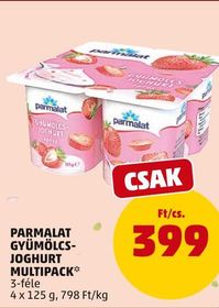 PARMALAT GYÜMÖLCSJOGHURT MULTIPACK* – Penny