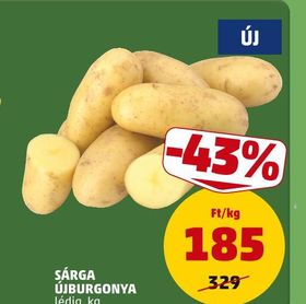 SÁRGA ÚJBURGONYA – Penny