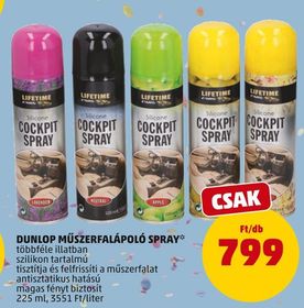 Dunlop DUNLOP MŰSZERFALÁPOLÓ SPRAY – Penny