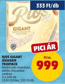 RIOS GIGANT JÉGKRÉM TRIOPACK – Penny