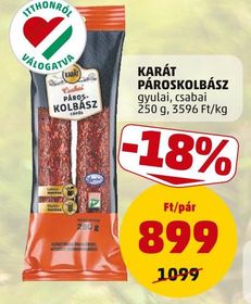 Karát KARÁT PÁROSKOLBÁSZ – Penny