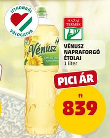 Vénusz VÉNUSZ NAPRAFORGÓ ÉTOLAJ – Penny