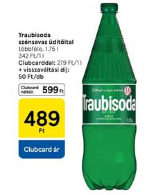 Traubisoda szénsavas üdítőital – Tesco