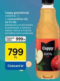 Cappy gyümölcslé – Tesco