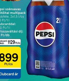 Pepsi szénsavas üdítőital multipack – Tesco