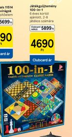 Játékgyűjtemény 100-in-1 – Tesco