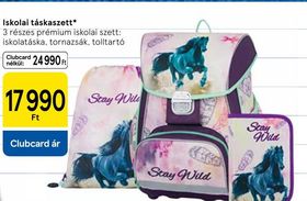 Iskolai táskaszett* – Tesco