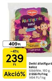 Detki állatfigurás keksz – Tesco