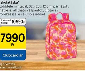 Iskolatáska* – Tesco