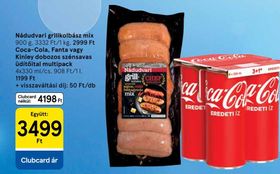Nádudvari grillkolbász mix – Tesco