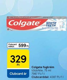 Colgate fogkrém – Tesco