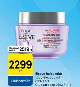 L'Oréal Elseve hajpakolás – Tesco