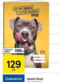 Iskolai füzet – Tesco