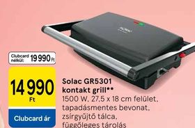 Solac GR5301 kontakt grill – Tesco