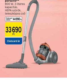 Solac AS3266 porzsák nélküli porszívó – Tesco
