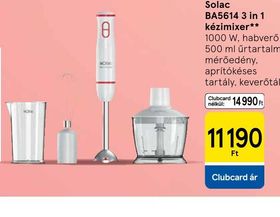 Solac BA5614 3 in 1 kézimixer – Tesco
