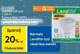 Landlite LED izzó – Tesco