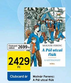 Molnár Ferenc: A Pál utcai fiúk – Tesco