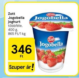 Zott Jogobella joghurt – Tesco