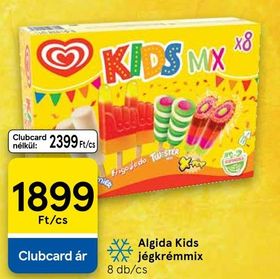 Algida Kids jégkrémmix – Tesco