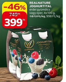 Realnature joghurtital – Auchan