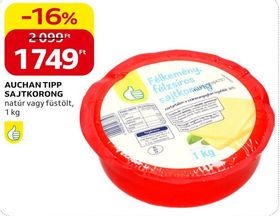 AUCHAN TIPP SAJTKORONG – Auchan