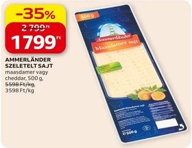 AMMERLÄNDER SZELETELT SAJT – Auchan