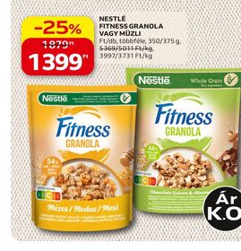 Nestlé NESTLÉ FITNESS GRANOLA VAGY MÜZLI – Auchan