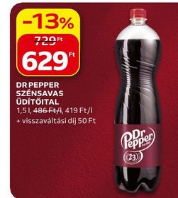 Dr Pepper DR PEPPER SZÉNSAVAS ÜDÍTŐITAL – Auchan