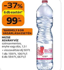 Mizse MIZSE ÁSVÁNYVÍZ – Auchan