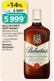 Ballantine's BALLANTINE'S SKÓT WHISKY – Auchan