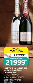MOËT & CHANDON ROSÉ VAGY ICE IMPÉRIAL CHAMPAGNE – Auchan