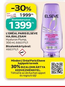 L'Oréal Paris L'ORÉAL PARIS ELSEVE HAJBALZSAM – Auchan